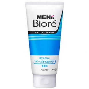 メンズビオレディープオイルクリア洗顔130g