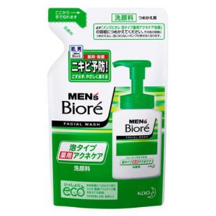 メンズビオレ泡タイプ薬用アクネケア洗顔つめかえ130ml