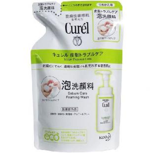 キュレル皮脂トラブルケア泡洗顔料つめかえ用