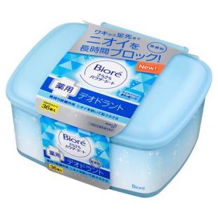 ビオレさらさらPシートデオドラント無香料本体36枚