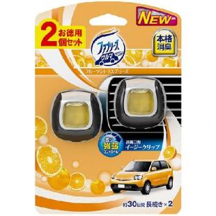 ファブリーズイージークリップ フルーツシトラス 2ml×2