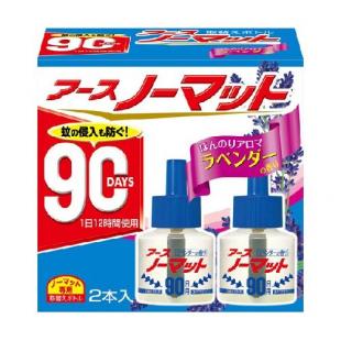 アースノーマット 取替えボトル90日用 微香性 ラベンダーの香り 2本入