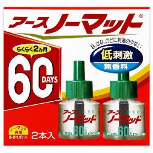 アースノーマット 取替えボトル60日用 無香料 2本入