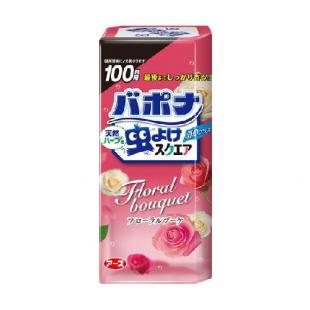 バポナ 天然ハーブの虫よけスクエア 100日用 フローラルブーケ