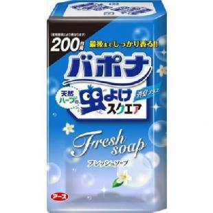 バポナ 天然ハーブの虫よけスクエア 200日用 フレッシュソープ