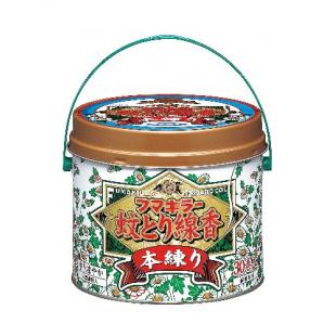 フマキラー蚊とり線香本練り30巻缶入
