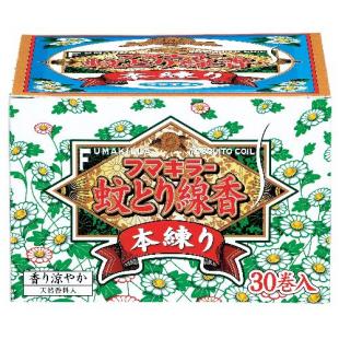 フマキラー蚊とり線香本練り30巻函入