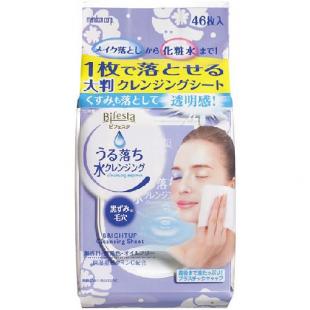 ビフェスタ うる落ち水クレンジングシート ブライトアップ 46枚