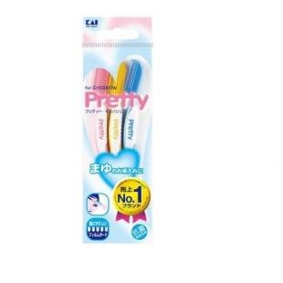 貝印 プリティ マユソリカミソリ ( 3本入 )