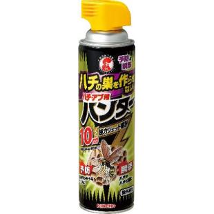 ハチの巣を作らせないハチ?アブ用ハンター 510mL