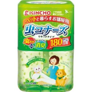 虫コナーズ リキッドタイプ   ペットと暮らすお部屋用 180日やさしいグリーンの香り