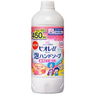 ビオレu泡ハンドソープフルーツつめかえ用450ml