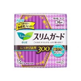 ロリエスリムガードしっかり夜用30015コ入   15個
