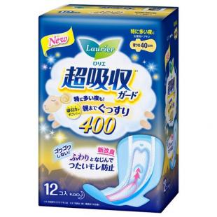 ロリエ超吸収ガード40012コ入   12個