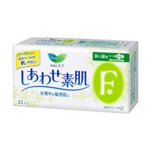 ロリエ エフ しあわせ素肌 多い昼用 羽つき 22.5cm 22コ入