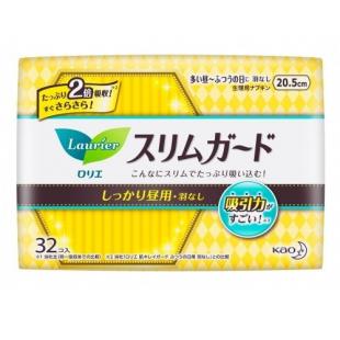 ロリエ Speed+ スリムガード しっかり昼用 羽なし 20.5cm 32コ入