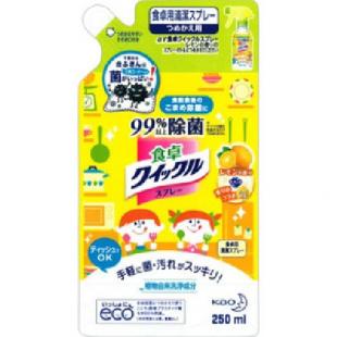 食卓クイックルスプレーつめかえレモンの香り   250ml