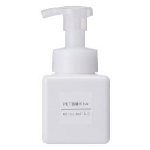 無印良品 PET詰替ボトル?泡タイプ?ホワイト?250ml用