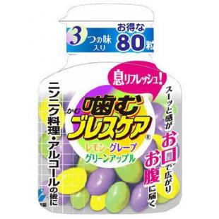 噛むブレスケアボトルアソート80粒