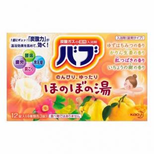 バブのんびり、ゆったりほのぼの湯12錠入   12錠