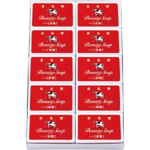 牛乳石鹸赤箱 10個箱