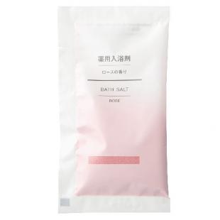無印良品 薬用入浴剤?ローズの香り(分包) 30g