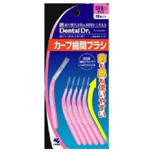 カーブ歯間ブラシSSS10本