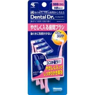 やさしく入る歯間ブラシSSS