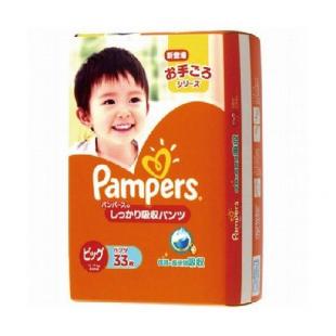 パンパース しっかり吸収パンツ Big (12-17kg) 33枚