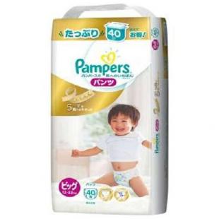 パンパース はじめての肌へのいちばんパンツ / ウルトラジャンボ ビッグ40枚