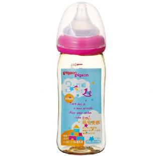 ピジョン 母乳実感 哺乳びん プラスチック製 240ml トイボックス柄