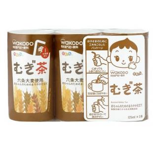 和光堂 元気っち!むぎ茶 125mLx3P 1ヵ月頃から