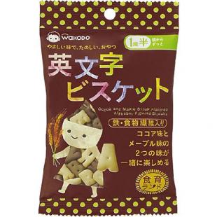 和光堂 英文字ビスケット 30g 一歳半から