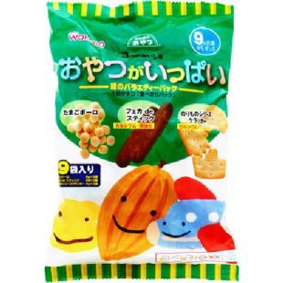 おやつがいっぱい 緑のバラエティパック 9包