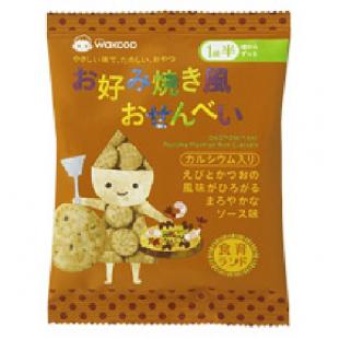 和光堂 お好み焼き風おせんべい 16g 一歳半から