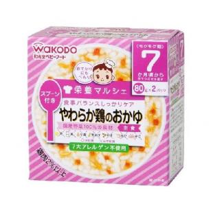 和光堂 やわらか鶏のおかゆ 80g×2 7ヵ月頃から