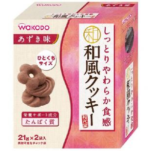 しっとりやわらか食感 和風クッキー あずき味