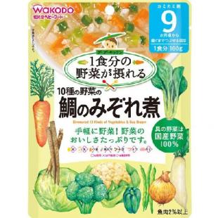 10種の野菜の鯛のみぞれ煮