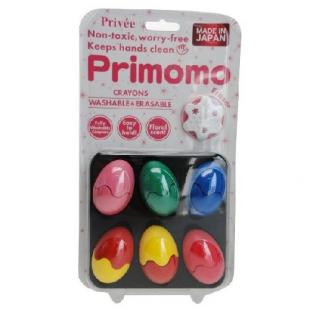 プリモモくれよん たまご6色 BP