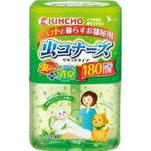 虫コナーズ リキッドタイプ   ペットと暮らすお部屋用 180日やさしいグリーンの香り