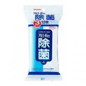 和光堂 アルコール配合除菌ウエッティー 12枚入×...