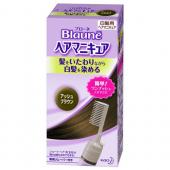 ブローネヘアマニキュア アッシュブラウン クシ付