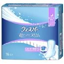 ウィスパー 超すっきりスリム 多い日?夜用 羽つき 16コ