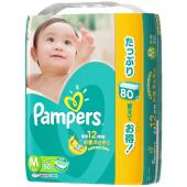 パンパース テープ ウルトラジャンボ M (6-11kg) 80枚