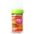 哺乳びんプラスチック製160mlグリーン