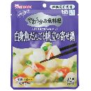 白身魚だんごと帆立の寄せ鍋