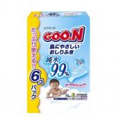 グーン 肌にやさしいおしりふき 詰替用 70枚×6...