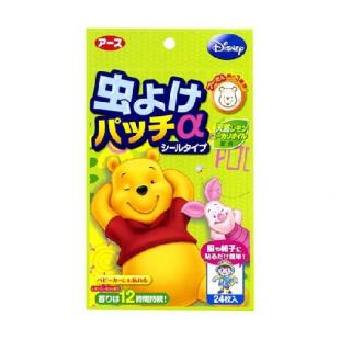 虫よけパッチα シールタイプ プーさん