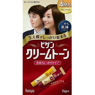 ビゲン クリームトーン 4MA(マロンブラウン)