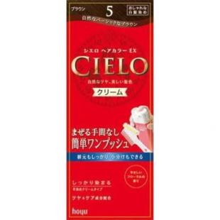 シエロ ヘアカラーEXクリーム 5 ブラウン
